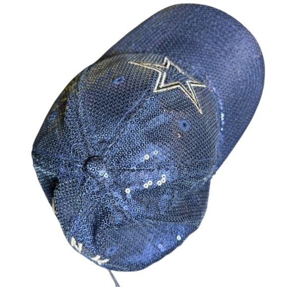 ▶️ Pink ◀️ Victoria’s Secret  Dallas Cowboys Hat Blue Sequins Star main image 7